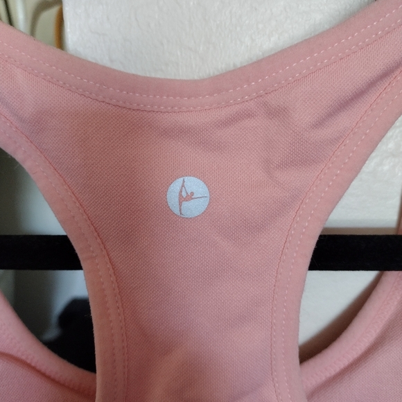 90 degrees by Reflex Peach Front Zip Sports Bra - Picture 5 of 5